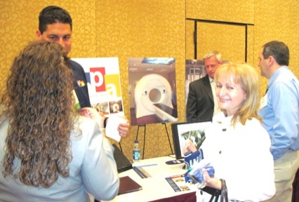 Mike Palazzo, HPA Architects, with attendees